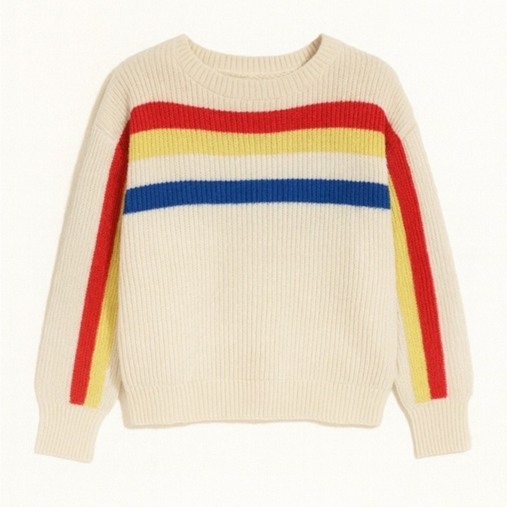 Fate Colorful Striped Sweater